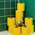 thumbnail image 4 of Renova  Luxury Scented Colored Toilet Paper 2 Rolls 3-Ply Bath Tissue - Pack 2 Rolls Yellow, 4 of 7