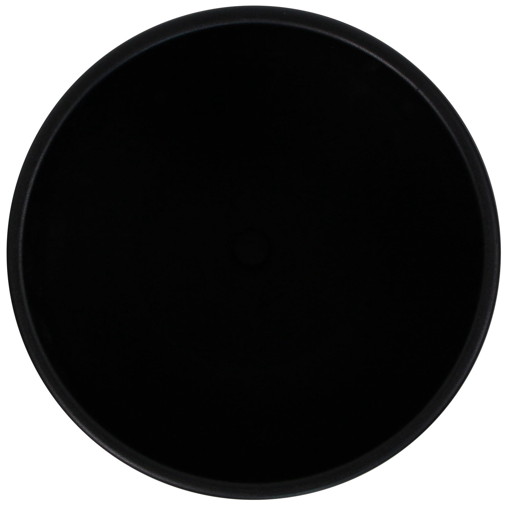 Mainstays Jordan 16" x 16" x 12" Large Round Rich Black Resin Planter