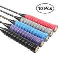 thumbnail image 1 of SHISUYAN 10pcs Tennis Badminton Racket Grip Tape Anti Racket Grip Wrap Overgrip Tape for Sports Fishing Pole Jump Rope (Random Colors), 1 of 8