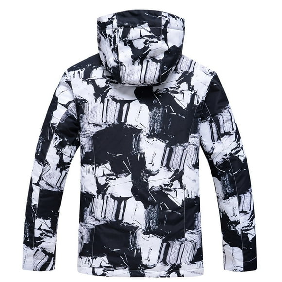 TJAZFJPA Casual Jackets for Men Big and Tall Men's and Women's Outdoor Windproof Single and Double Board Warm Fashion Couple Ski Coat Suit Jacket Mens Casual Jackets Lightweight