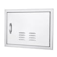 thumbnail image 1 of QinaQin Puerta doble de acceso para BBQ en acero inoxidable 304 cepillado, panel de uso rudo para cocina exterior, isla de parrilla o gabinete de patio, 1 of 7