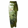 thumbnail image 3 of Trajes de baño tankini para mujer Trajes de baño vintage estampados para mujer Trajes de baño conservadores Conjunto de falda de playa estampada para mujer Traje de baño de dos piezas para mujer, 3 of 4