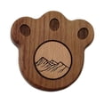 thumbnail image 1 of 9.5x9cm Bear Claw Bottle Opener Walnut Wood Fridge Magnet Cup Mat Multifunction Kitchen Tool, 1 of 5