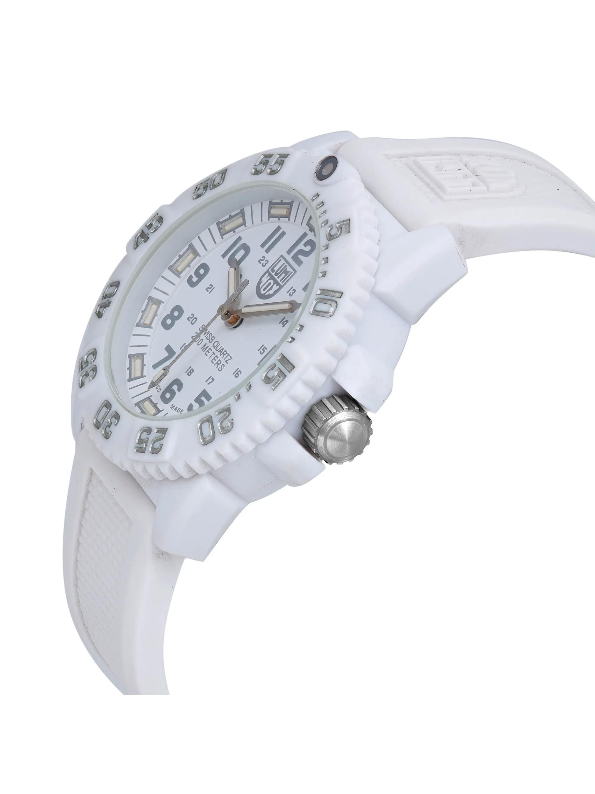 New Luminox Sea Navy Seal Colormark 38mm Fiberglass White Dial