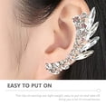 thumbnail image 5 of ETHZZLE 1 Pair Ear Cuff Alloy Simple but Fashionable Design for Teens, 5 of 8