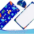 thumbnail image 7 of JISEN 3-Piece Colorful Dinosaurs Crib Bedding Set, 7 of 7