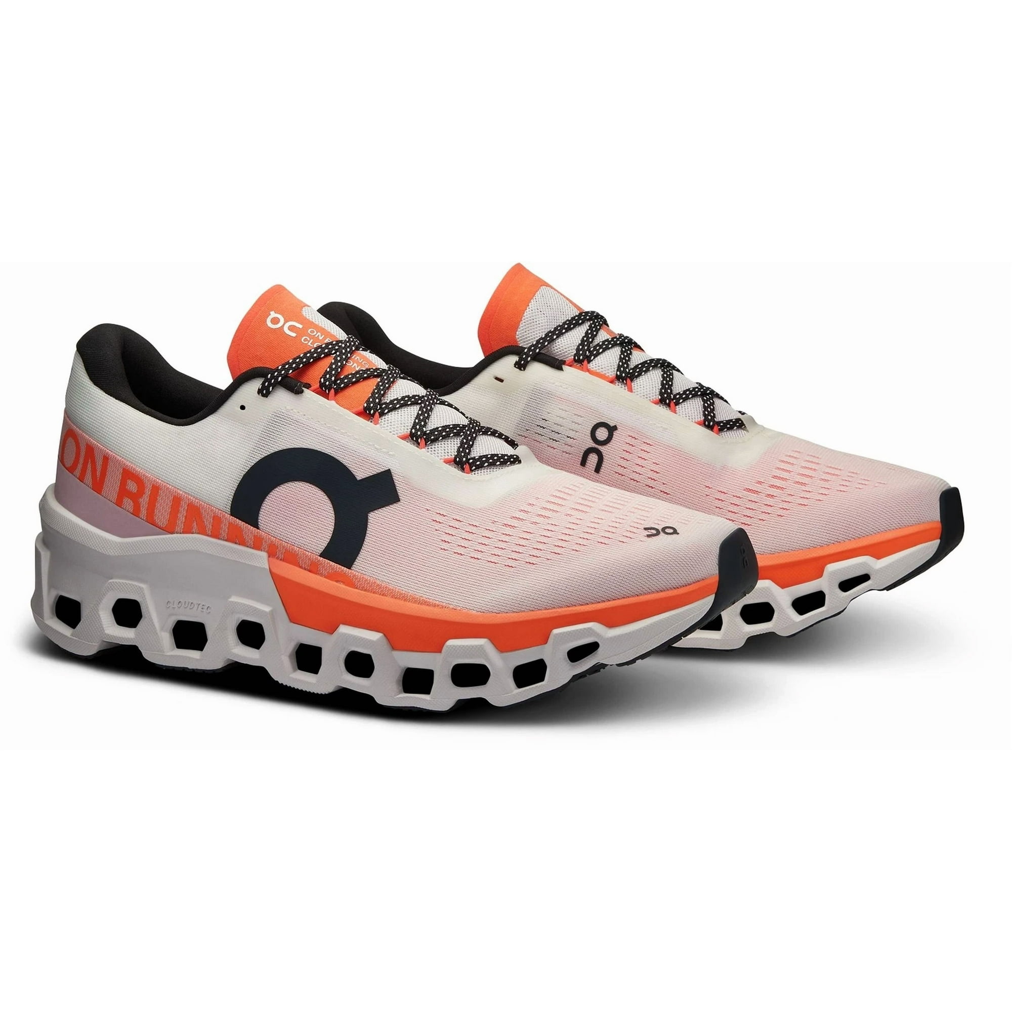 ON Brand Cloud Cloudmonster 2 White/Orange Women's Running Shoes