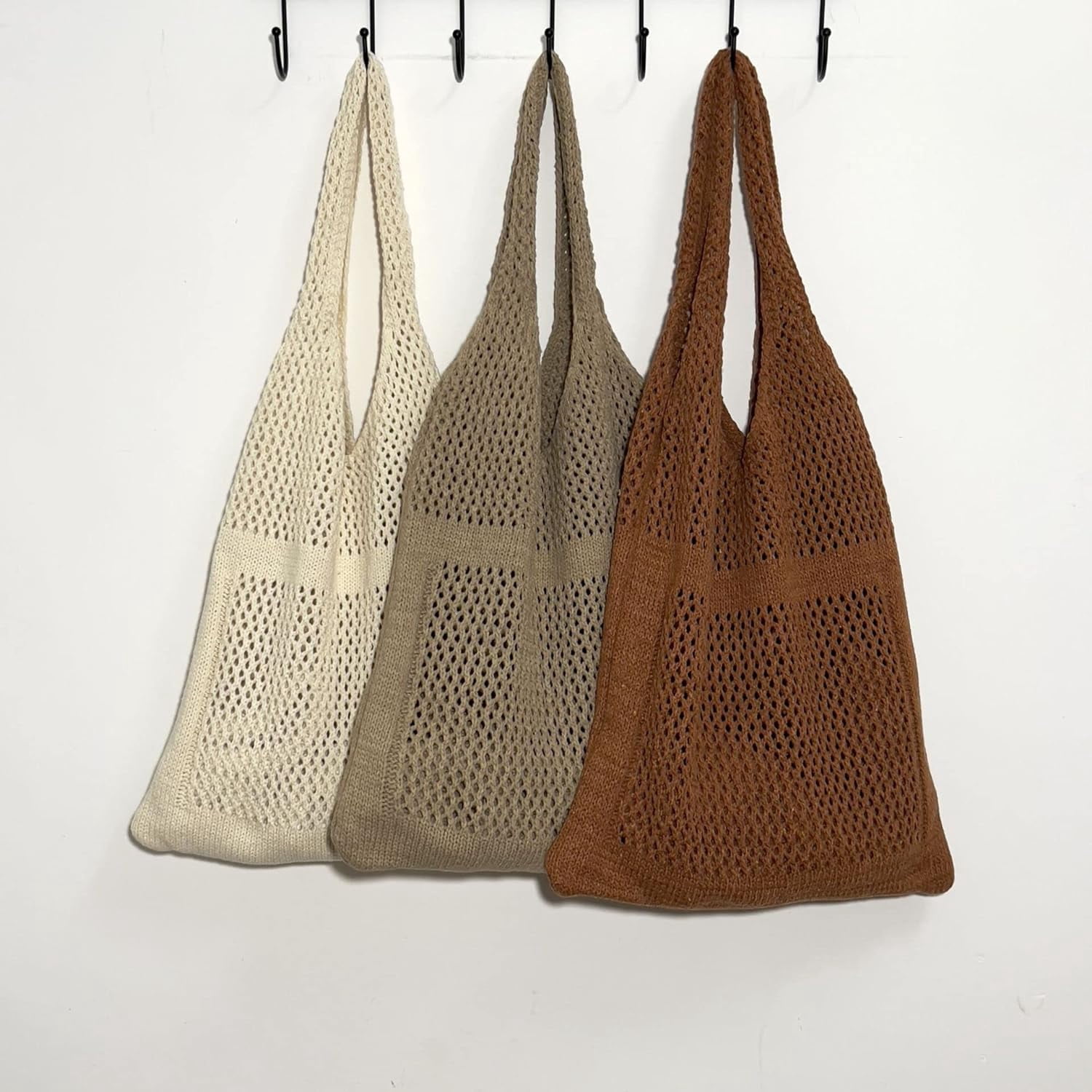 Kukuzhu Fairy Tote Bag Aesthetic Tote Bag Y2k Bag Tote Bag Aesthetic Y2k Crochet Tote Bag Aesthetic