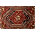 thumbnail image 1 of Ahgly Company Indoor Rectangle Traditional Sienna Brown Persian Area Rugs, 5' x 7', 1 of 6
