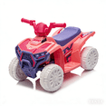 thumbnail image 4 of 6V Ride on ATV Toys for Kids 3-5, Mini Battery Powered Motorized Quad for Kids with Anti-Slip Wheels, Toddler Car for Girls Boys, Pink, 4 of 5