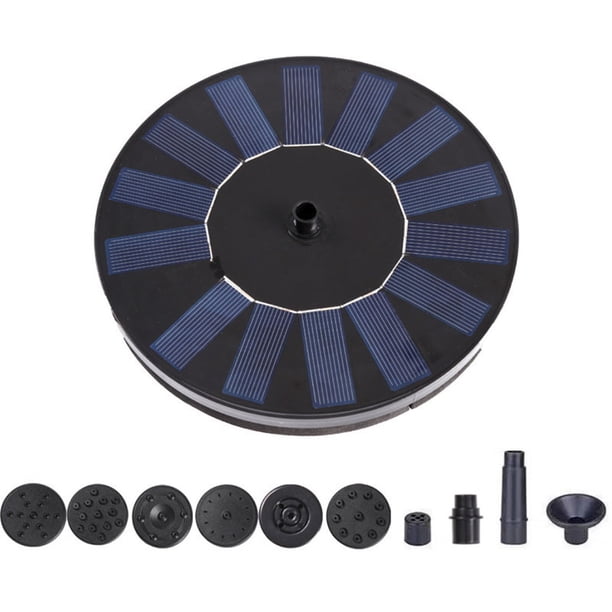 DQrwqpou Bomba Fuente 16 Cm Accesorios Decorativos Acuario Solar Wave Maker para Exteriores (16 Cm)