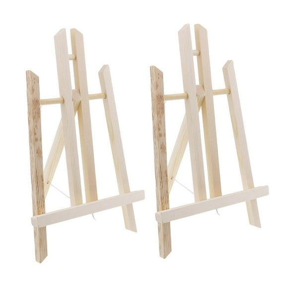 2 X de Soporte de Caballete Pintura Exhibición Expositor Holder30cm