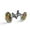 Color 3, variant on Men's Classic Stainless Steel, Skull Dollar Green Camouflage Pattern Cufflinks Business Wedding Shirts, Black