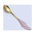 thumbnail image 1 of DPTALR 304 Stainless Steel Lovers Coffee Spoon Valentine's Day Dessert Spoon Fork Gift Tableware, 1 of 1
