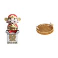 thumbnail image 1 of Figura decorativa de (1 unidad) - Cesta de almacenamiento tejida de resina, ideal para oficina, hogar o estantería., 1 of 8