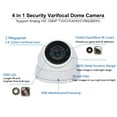 thumbnail image 6 of 2MP 4IN1 TVI/AHD/CVI/CVBS 2.8-12MM LENS SURVEILLANCE DOME CAMERA DWDR OSD MENU INDOOR OUTDOOR FOR CCTV DVR HOME OFFICE SURVEILLANCE SECURITY (WHITE), 6 of 8