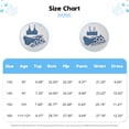 thumbnail image 3 of SILVERCELL 7-14Y Girls Bikini Swimsuits Bikinis Bathing Suit Beachwear, 3 Pieces, Size 7-14T, 3 of 8