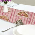 thumbnail image 4 of Yayeee Table Runner 70 inches Long Home Kitchen Dinning Party Decoration, Gingerbread Houses, 4 of 7
