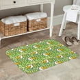 thumbnail image 7 of Rateoe Cartoon Duck Pattern Flannel Door Mat Indoor Outdoor Entrance, Waterproof All-Weather Doormat,Fade Resistant, Low Profile Entryway Mat 16x24in, 7 of 7