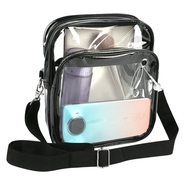 Clear Crossbody Bag, EEEkit Waterproof Shoulder Bag with Adjustable ...