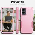thumbnail image 2 of for Moto G Power 5G 2024 Case, [Shockproof] Military Grade Proof Protection [Dropproof] Rugged Protective Heavy Duty Phone Case Cover for Moto G Power 5G 2024 (Pink), 2 of 14