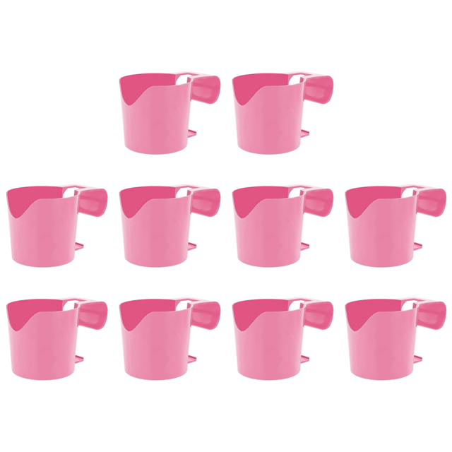Portavasos para Piscina Sin Perforaciones Estante Almacenamiento Soporte Reutilizable () Rosa