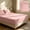 Pink, variant on TOUMENY Disposable Bedding Set, 3-Piece Breathable Non-Woven Travel Bed Sheets, Hypoallergenic Fitted Sheet Flat Sheet Pillowcase for Hotel Airbnb Camping Business Trip Home Use, Pink