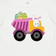 thumbnail image 4 of Inktastic Easter Bunny in Dump Truck Delivering Easter Eggs Boys or Girls Baby T-Shirt, 4 of 5