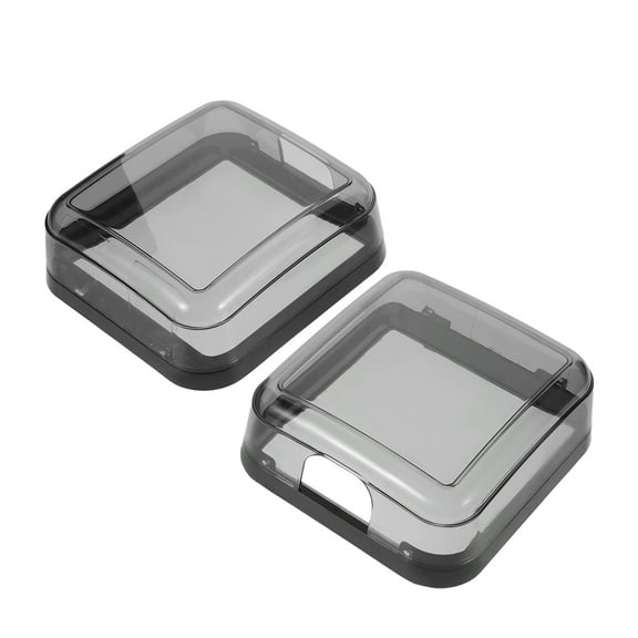 2 Pcs Weatherproof Outlet Cover Reusable Wall Switch Guard