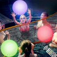 thumbnail image 1 of 1pcs 13 Colors LED Beach Ball, LED Lighted Giant Inflatable Float and Ball with Remote Control for Swimming Pool Toys, Glow in the Dark Light Up Ballo, 1 of 5