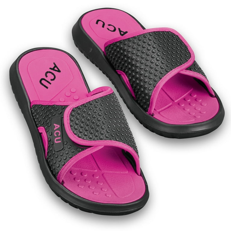 Women's adjustable hotsell slide sandals