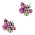 thumbnail image 2 of Guardoinrt Wide Application Artificial Flowers Add Beauty To Any Setting Long-lasting Durability Cloth Artificial Flowers cameo brown 2Set, 2 of 6