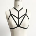thumbnail image 3 of Kayannuo Bras For Women Christmas Alluring Women Bra Elastic Cage Bra Strappy Hollow Out Bra Bustier, 3 of 6