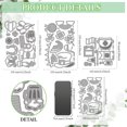 thumbnail image 2 of 1set Saint Patrick's Day Carbon Steel Cutting Dies Stencils Decorative Embossing Paper Card Mixed Shapes 103~159x99~105x0.8mm 3pcs/set, 2 of 7