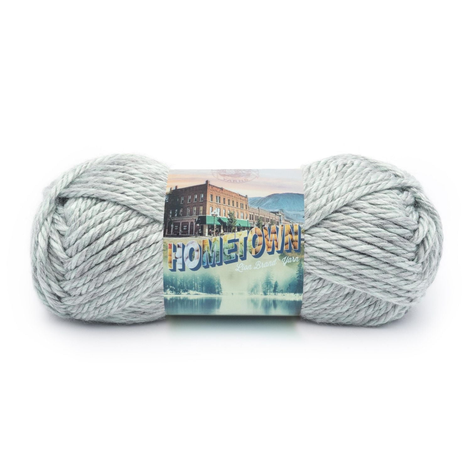 Lion Brand Yarn 135-226 Hometown Fayetteville Frost Super Bulky Acrylic Yarn