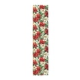 thumbnail image 2 of Christmas Table Runner, Holiday Poinsettia Table Runner, 2 of 5