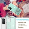 thumbnail image 3 of Compatible with Xiaomi Redmi Note 11 Pro Case Glitter Clear Sparkly Cases Shockproof Xiaomi Redmi Note 11 Pro Phone Case for Women Silicone Cute Slim Bling Protective Case (Redmi Note 11 Pro, Green), 3 of 10