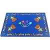 Kids World Carpets Baby Bears Hand-Tufted Blue Area Rug