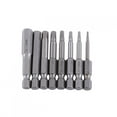 thumbnail image 6 of Gegong 8pcs,8pcs 50mm 1/4 Inch Hex Shank Mag Netic Hex Head Screwdriver Bits H1.5-H8, 50mm, 6 of 7