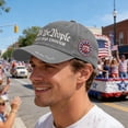 thumbnail image 4 of Lksixu 250 Anniversary USA Hat, 1776-2026 Year "We The People" Patriotic Baseball Cap, Adjustable Retro Washed Commemorative United States Trucker Hats America 250th Anniversary Hat for Men Women, 4 of 5