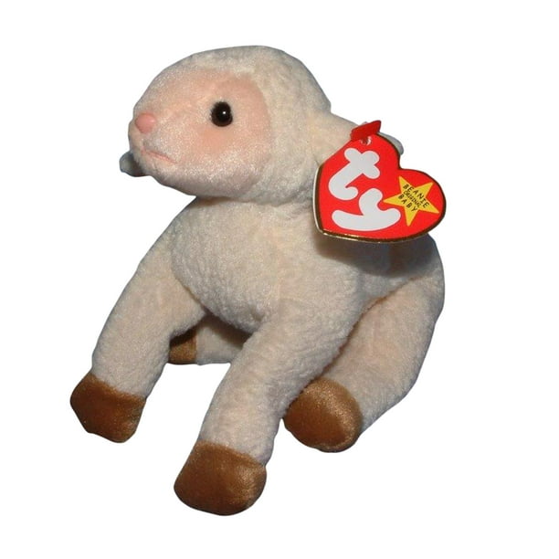 Ty Beanie Baby: Ewey the Sheep | Stuffed Animal | MWMT - Walmart.com