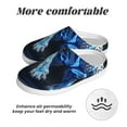 thumbnail image 6 of Picia Futuristic Blue Light White Tiger for Women's Lamb-hug Comfy Fleece House Slippers Memory Foam, Slip-on House Shoes Indoor Outdoor-35/36, 6 of 7
