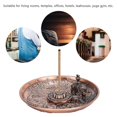 thumbnail image 3 of Incense Holder Dragon Phoenix Plate Joss Stick Burner Lotus Elephant Stand Home Worship, 3 of 3