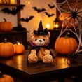 thumbnail image 4 of WYBXZ Halloween Plush Pumpkin Bear Toy, 30cm Cute Stuffed Animal for Fall Holiday Gift and Table Decor, Beige, 4 of 7