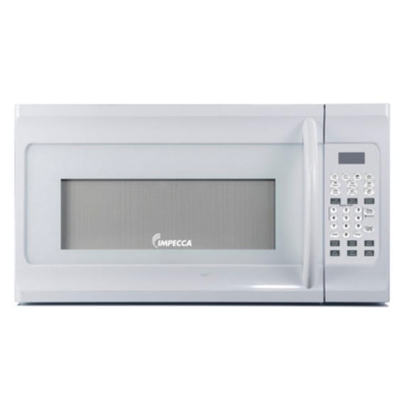Impecca OM-1600W 30" Over the Range Microwave with 1.6 cu. ft. Capacity; 1000 Watts Cooking Power; 300 CFM and Child Lock in White