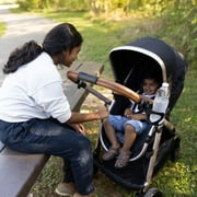 Monbebe Infant & Toddler 6-in-1 Modular Travel System, Black & Gold