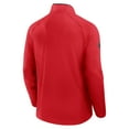 thumbnail image 5 of Men's Fanatics Red New Jersey Devils Authentic Pro Rink Training Quarter-Zip Pullover, 5 of 5