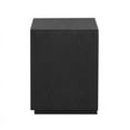 thumbnail image 4 of HFO Avery 2-Drawer Modern Wood Night Stand with USB Port in Black, 4 of 9