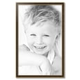 thumbnail image 2 of ArtToFrames 25" x 40" Black Panel With Gold Lip Picture Frame, 25x40 inch Multi Wood Poster Frame (WOM-5092),  Pack, 2 of 7