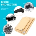 thumbnail image 3 of MasteelfCA 30 Sheets Kraft Paper Self-adhesive Book Cover Jackets Book Binding Paper, 3 of 7